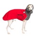 WHIPPET Winter Dog Coat, Winter Coat for Dogs, Waterproof Winter Clothes, Fleece Dog Snood, Winter Jacket, Dog Clothing, Dog Clothes 