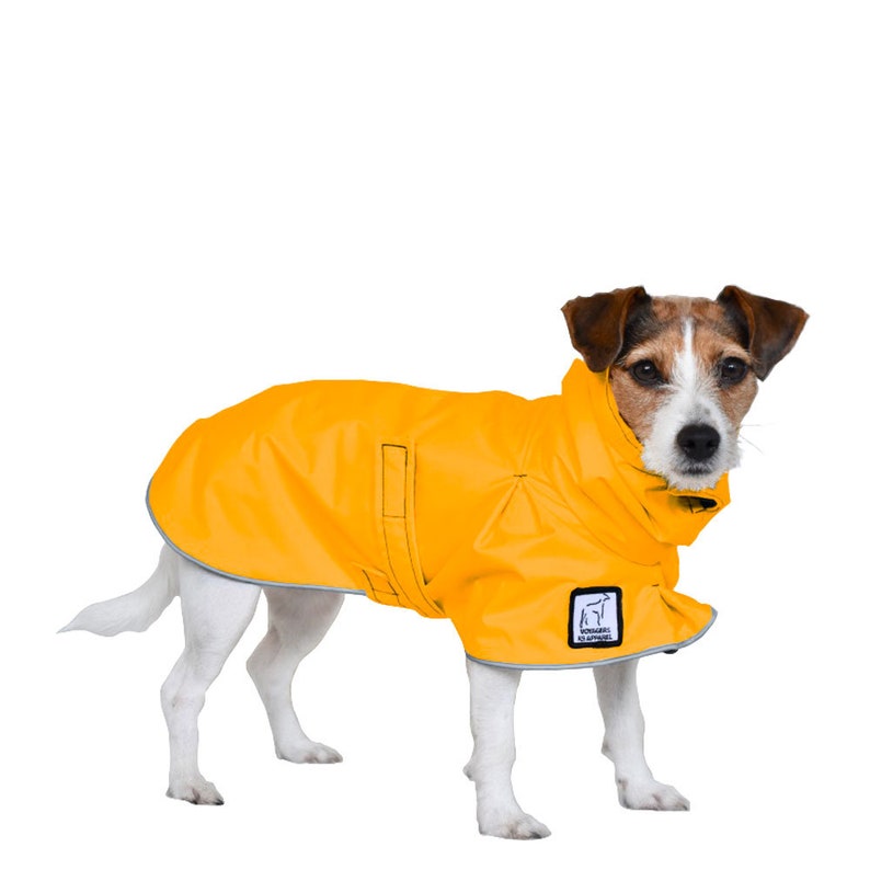 JACK RUSSELL TERRIER Rain Coat Dog Raincoat Rain Slicker Etsy