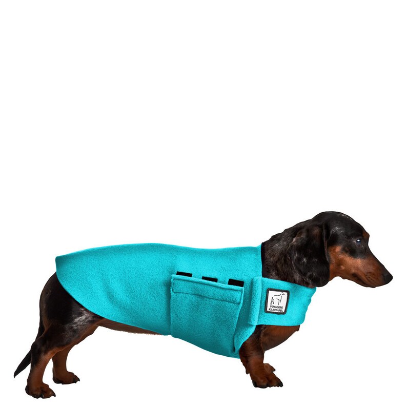 DACHSHUND Tummy Warmer Fleece Sweater for Dogs Small Dog Etsy