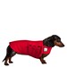 MINIATURE DACHSHUND Tummy Warmer, Fleece, Fleece Sweater for Dogs, Dog Shirt, Dog Clothing, Small Dog Clothes, Doxie Dog Apparel 