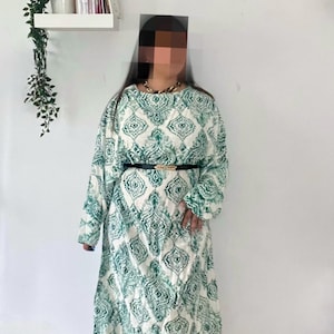 Patterned summer dress