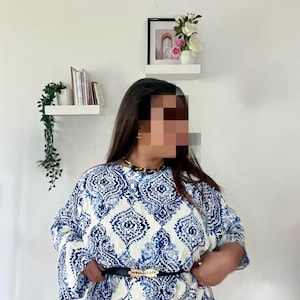 Patterned summer dress