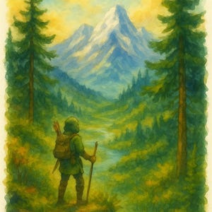 Earthborne Rangers Watercolor Poster – Printable Board Game Wall Art | Nature-Themed Game Room Decor | Instant Digital Download