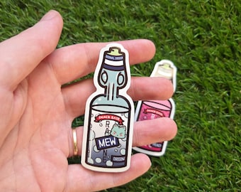 Ramune Cat Version Waterproof Vinyl Sticker