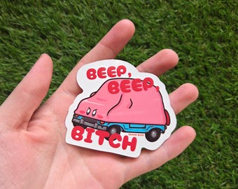 Road Rage Waterproof Vinyl Sticker