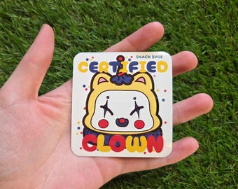 Certified Clown Waterproof Sticker
