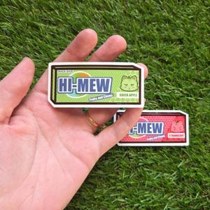 Hi-Chew Cat Version Waterproof Vinyl Sticker