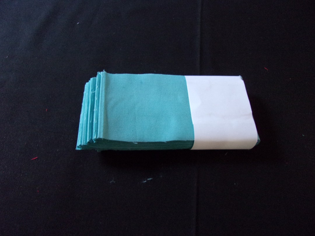 Quilt Binding Strips Jelly Roll Aqua 2.5 Inch Strips 8 40 Etsy
