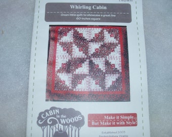 Whirling Cabin Quilt Pattern Cabin In The Woods Quilter Log Cabin Quilt Pattern Penni Domikis Designer