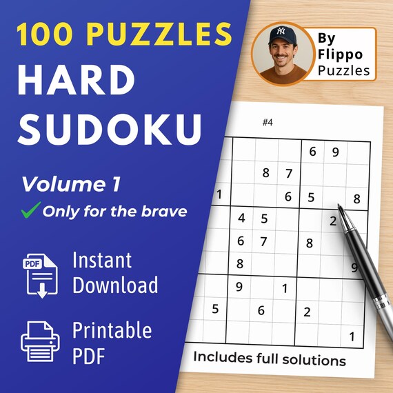Sudoku Printable Hard Level