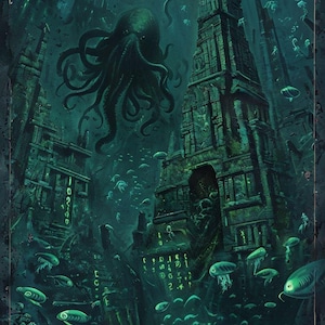 Lovecraft Art Digital Print