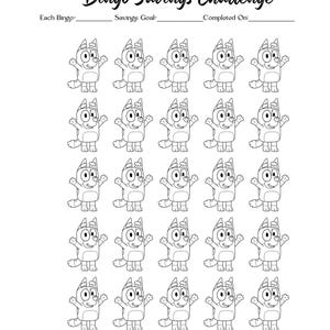 Bingo Savings Challenge