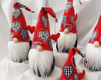 Bottom Weighted Scandinavian Gnome with Heart Patches Hats Ornaments Plush Faceless Figurines Table Centerpiece for Valentine Home Decors Gift 2 Pack Extra Large 14.7 Valentine's Day Swedish Tomte Bottom Weighted Scandinavian Gnome with Heart Patches Hats Ornaments Plush Faceless Figurines Table Centerpiece for Valentine Home Decors Gift 2 Pack Extra Large 14.7 Valentine's Day Swedish Tomte