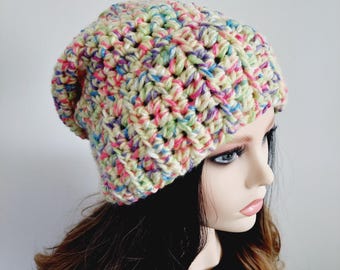 Digital Crochet Chunky Beanie Pattern: Adult, Child, Toddler  display picture 3