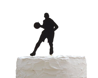 Basketball Cake Topper, Birthday Party Decoration, Basketball Theme Party Decor