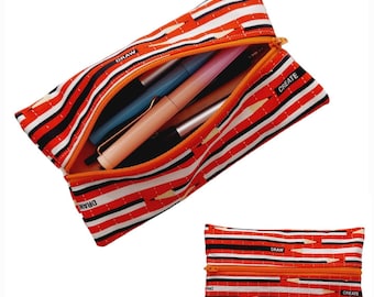 Pencil Case for Kids, Flat Pencil Case, Pen Pouch, School Supplies, Travel Pouch, Back to School