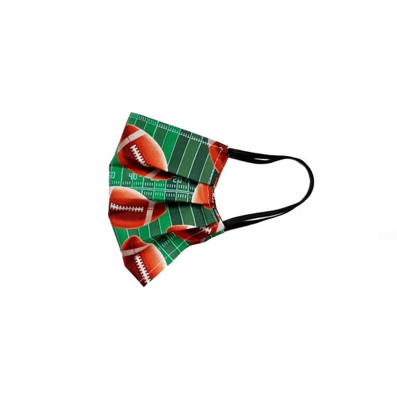 Football Face Mask with filter pocket 100% cotton washable reusable protection cloth mask adult size mens face covering Il_570xn