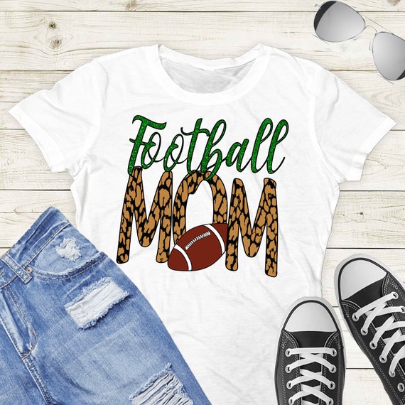 Football Mom Sublimation Design Print Transfer Design Digital PNG Clipart DTG Printing Instant Download - TD83 Il_570xn