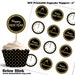 Printable Happy New Year Cupcake Toppers, Cheers Cupcake Toppers, New ...