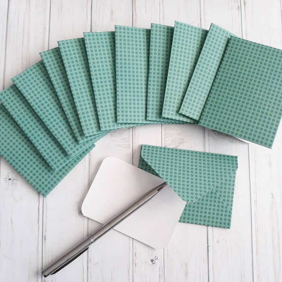 12 Small Envelopes, Thank You Notes, Enclosure Cards, Gift Card Holder, Favor Cards, Note Cards, Stationery Envelopes, Gift Card Envelope Il_570xn