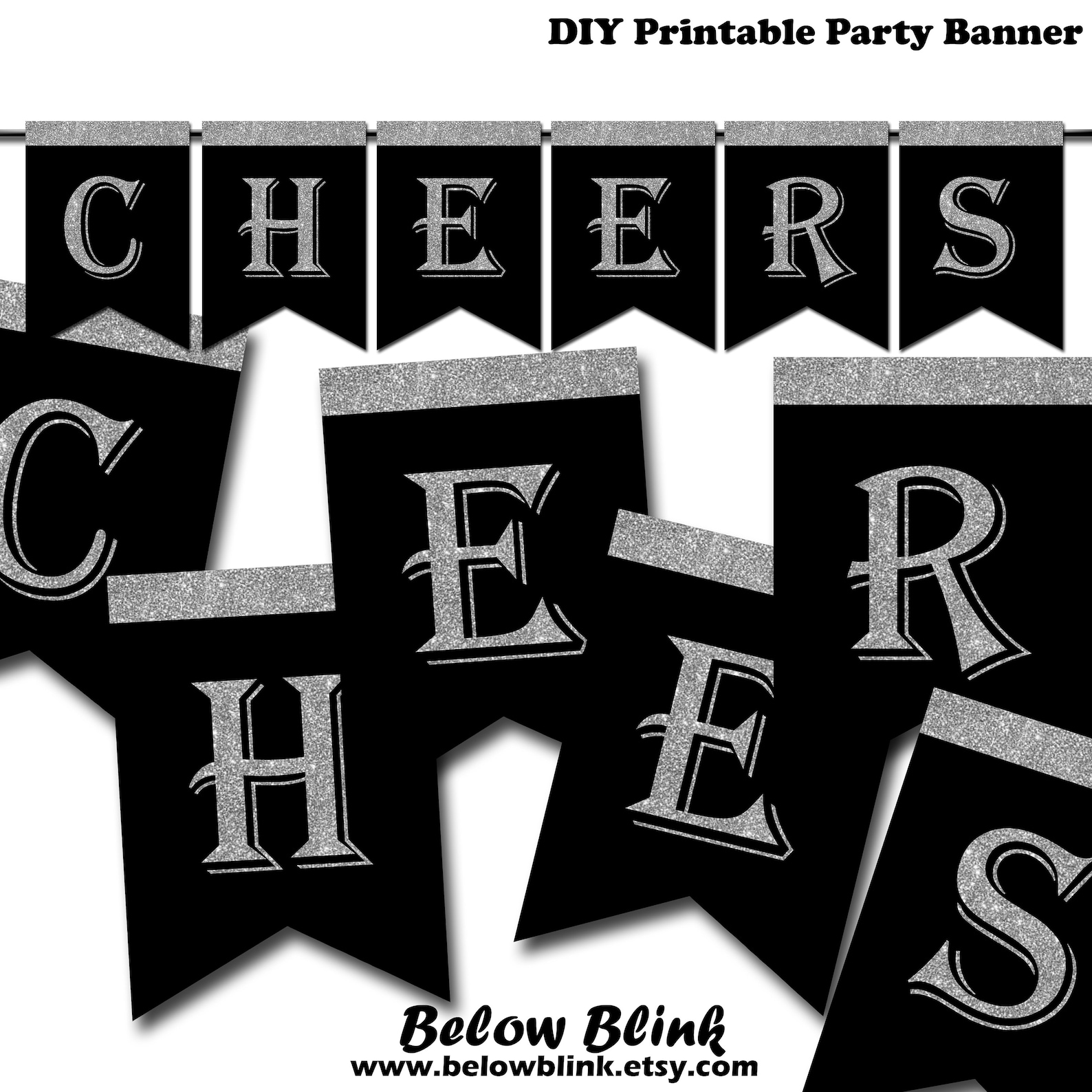 Cheers Printable Banner