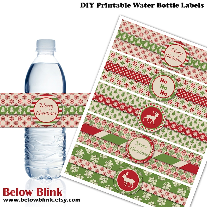 Printable Christmas Water Bottle Labels Merry Christmas Water Etsy printable-christmas-water-bottle-labels-merry-christmas-water-etsy