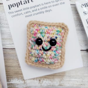 crochet poptart amigurumi