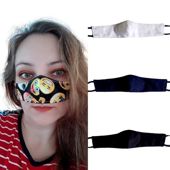 Masque de nez Protection contre le pollen Poussière Coton Lavable