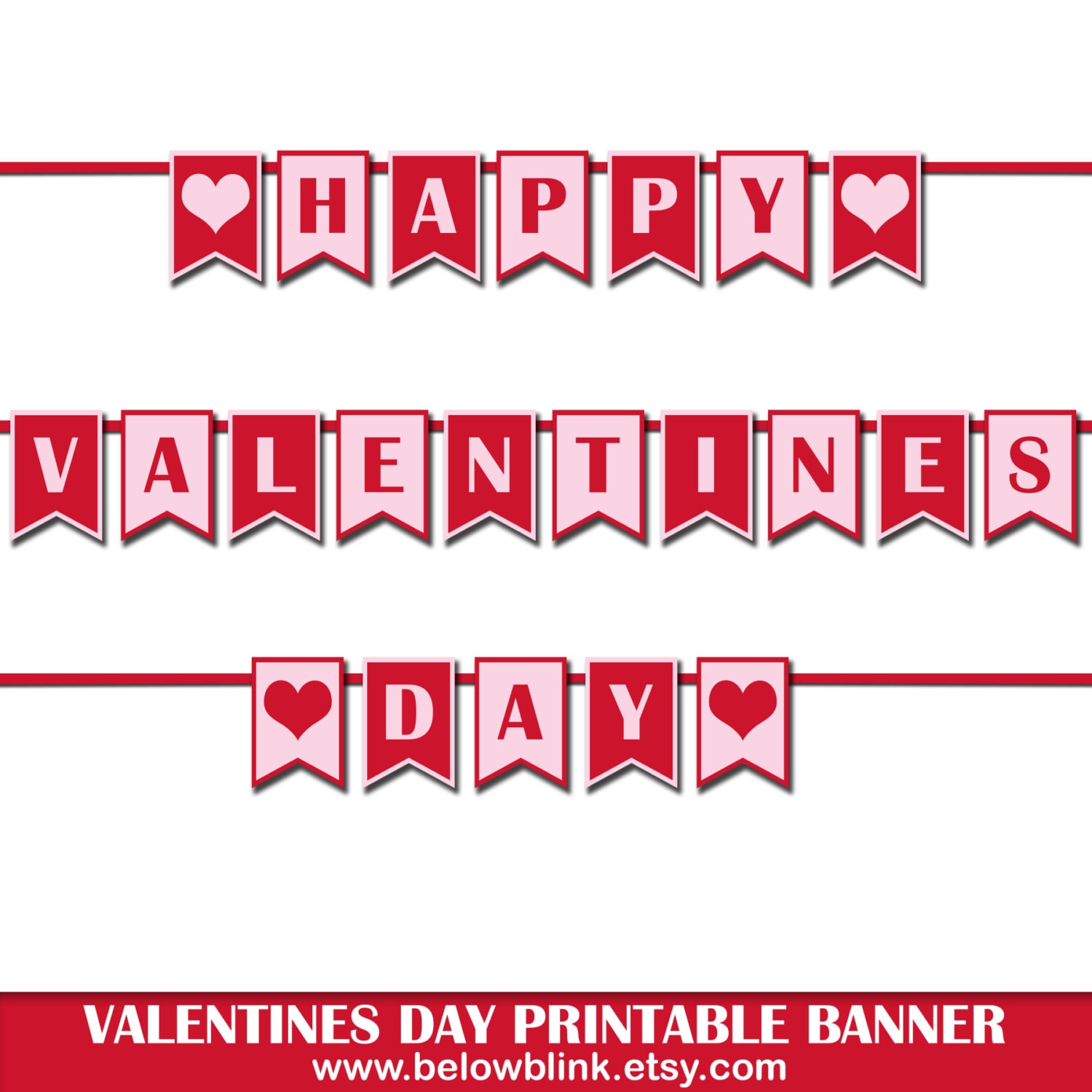 Valentines Day Banner For Greeting Cards Wedding Invitation Gift