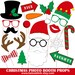 Printable Christmas Photo Booth Props - Instant Download Holiday Fun - Etsy
