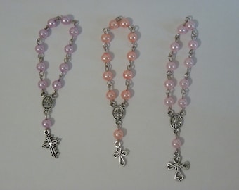 Mini Rosaires (Paquet de 20)- PINK