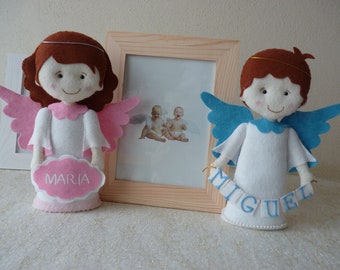 Felt angel - personalised