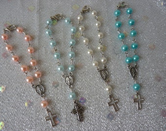 Mini chapelets avec fermoir (Paquet de 30)