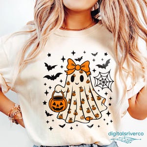Coquete Fantasma de Renda PNG, Fantasma de Halloween PNG, Fantasma Feminino de Renda PNG, Temporada Assustadora PNG, Camisa de Halloween PNG, Download Instantâneo