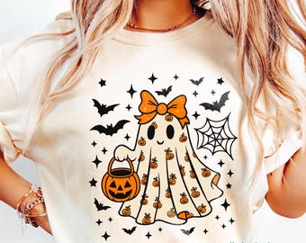 Lace Ghost Coquette PNG, Ghost Halloween Png, Girly Ghost Lacey Ghost Png, Spooky Season Png, Halloween Shirt Png, Instant Download