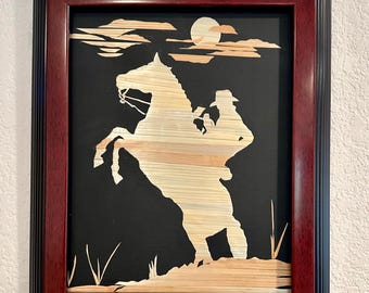 Wall Hanging- Wheat Stem Wall Art