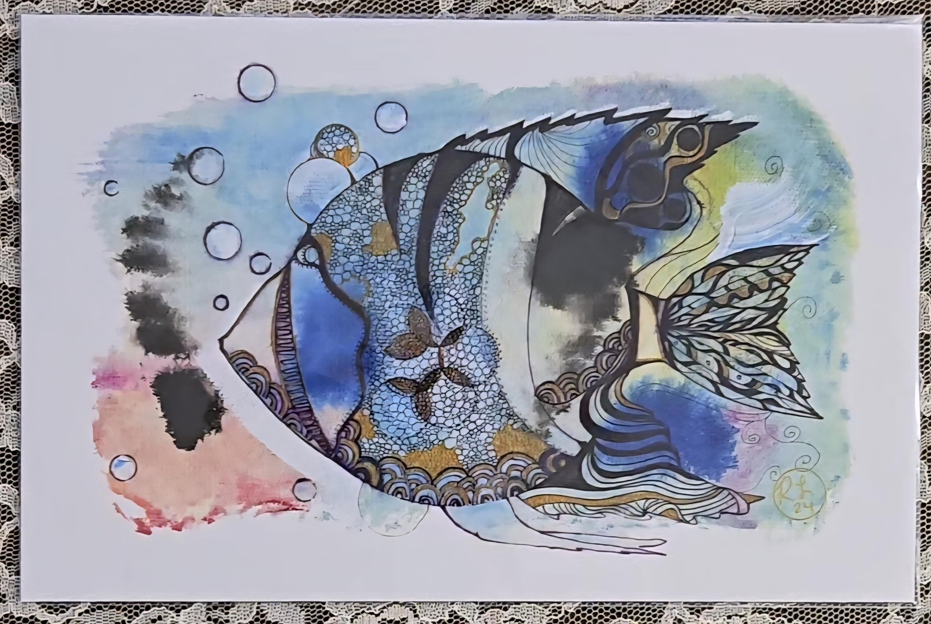 Fish Art Print - Etsy