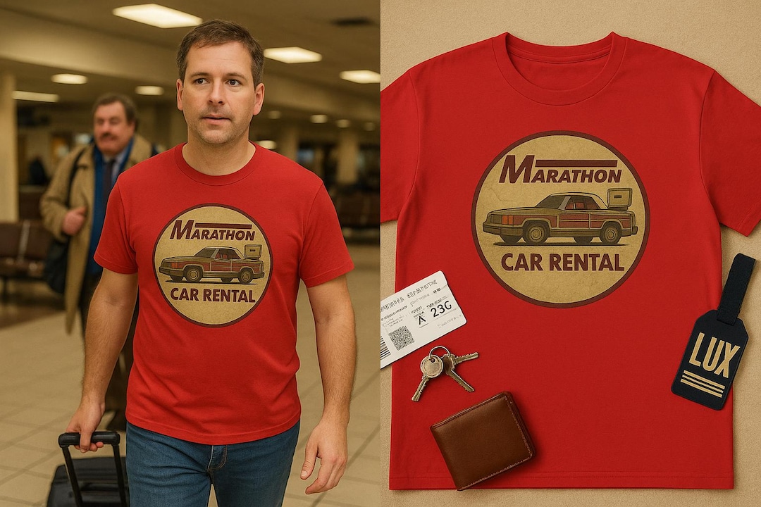 Marathon Car Rental Planes Trains Automobiles Marathon Car Rental T-shirt, 80s Movie Tee - Etsy