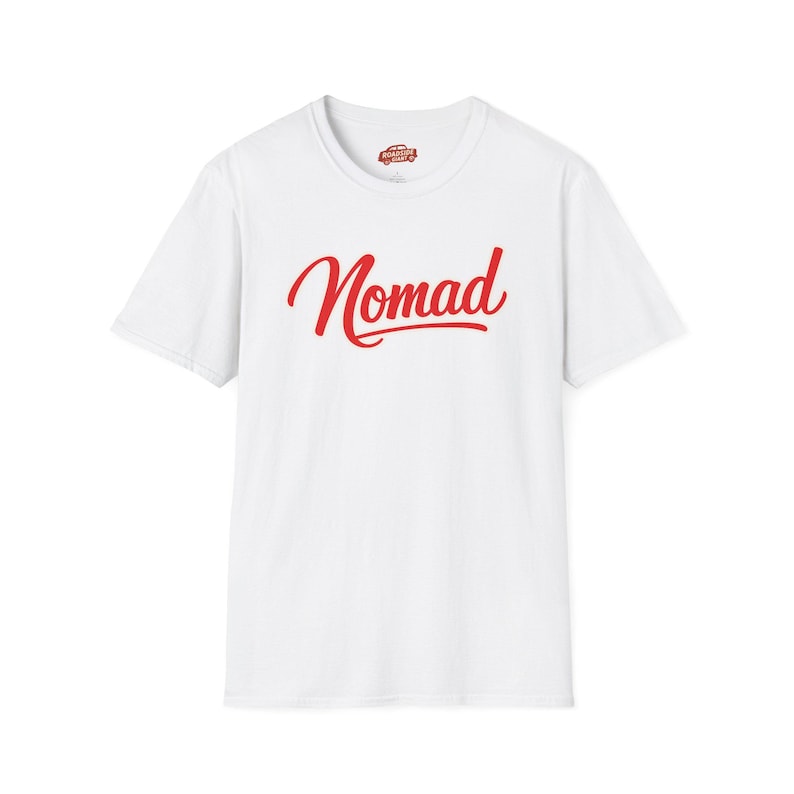 Nomad Travelers Van Life T-Shirt | Travel Lifestyle | RV & Backpacking White