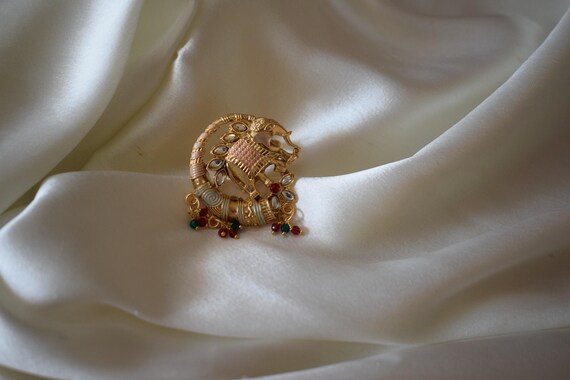 Statement Elephant Ring • Indian Ethnic Adjustabl… - image 5