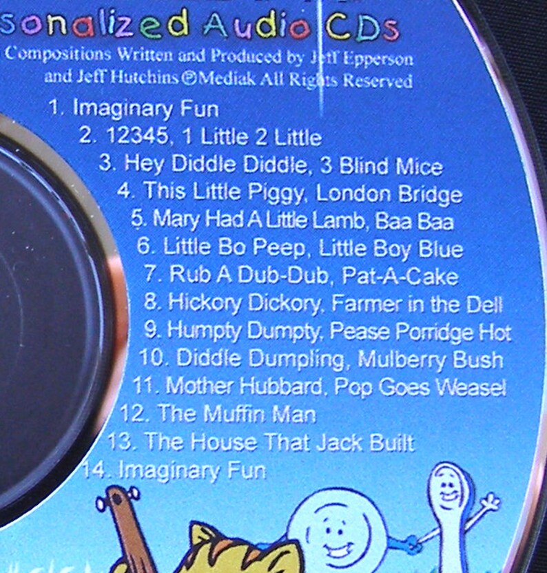 Personalized Nursery Rhymes Your child will LOVE hearing Etsy