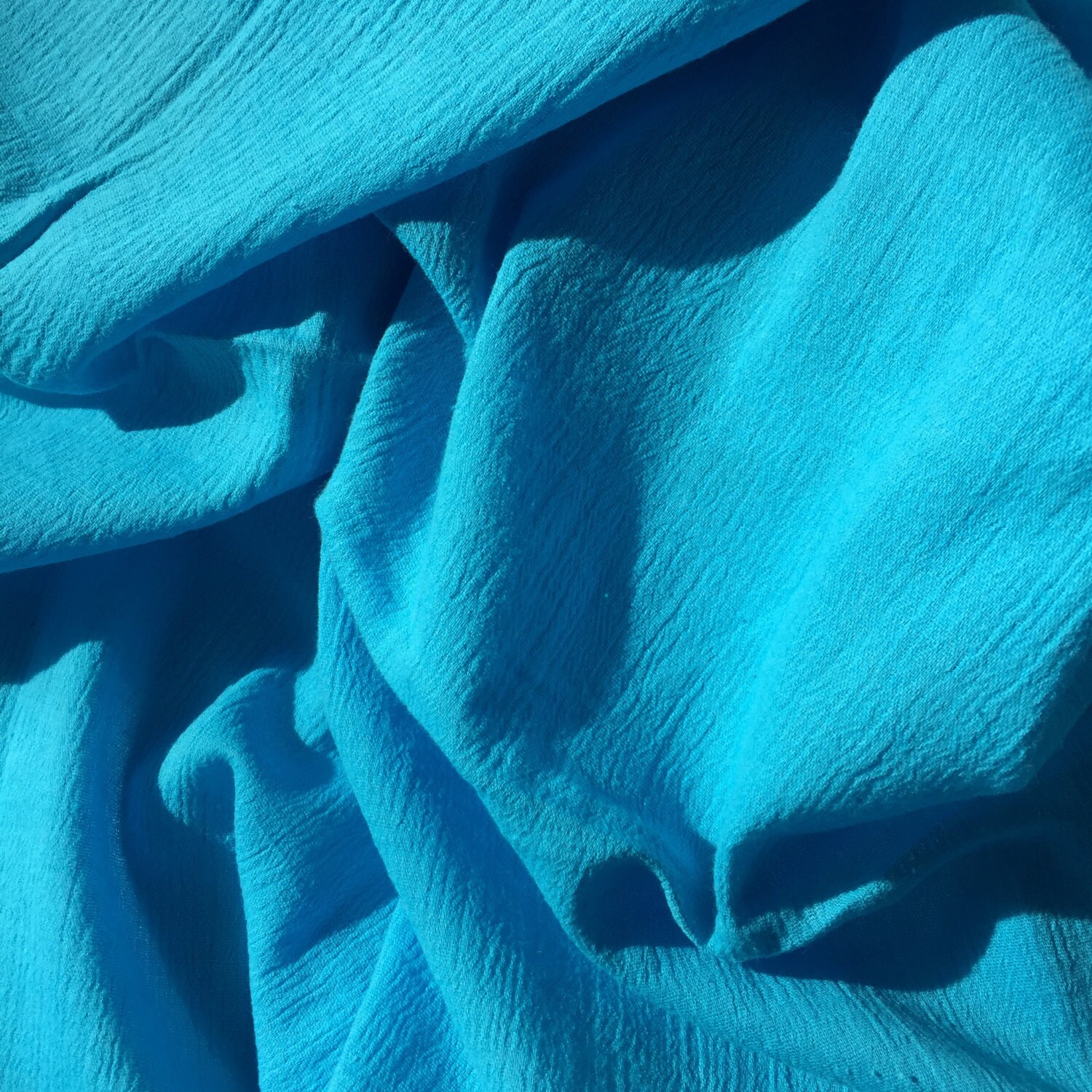 XL 48X48 Turquoise Muslin Swaddling Blanket Light & Airy Etsy