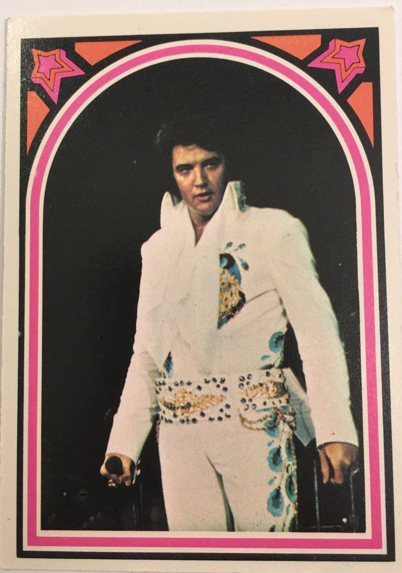 Vintage Elvis Presley Collectors Cards Card Numbers 59 66 Etsy