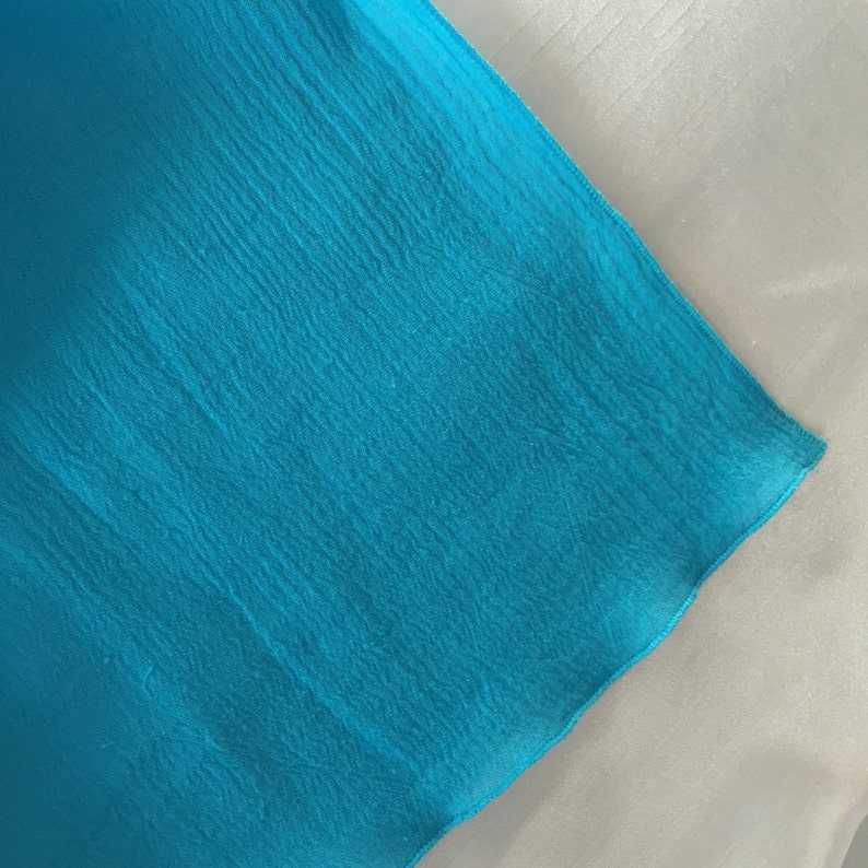 XL 48X48 Turquoise Muslin Swaddling Blanket Light & Airy Etsy