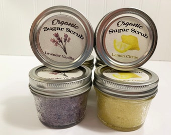 Organic Sugar Scrub, Made With Real Hand Made Vanilla, Young Living Oils, Fundraiser 4 Water Project on reservations in the USA