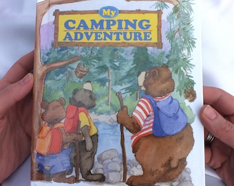 Livre personnalisé My Camping Adventure - Une excellente idée cadeau pour les enfants -Anniversaire- Noël, édition supplémentaire disponible