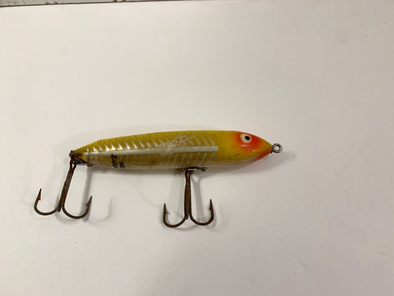 Heddon Zara Spook: White & Red Shore Minnow - Vimage Outdoors