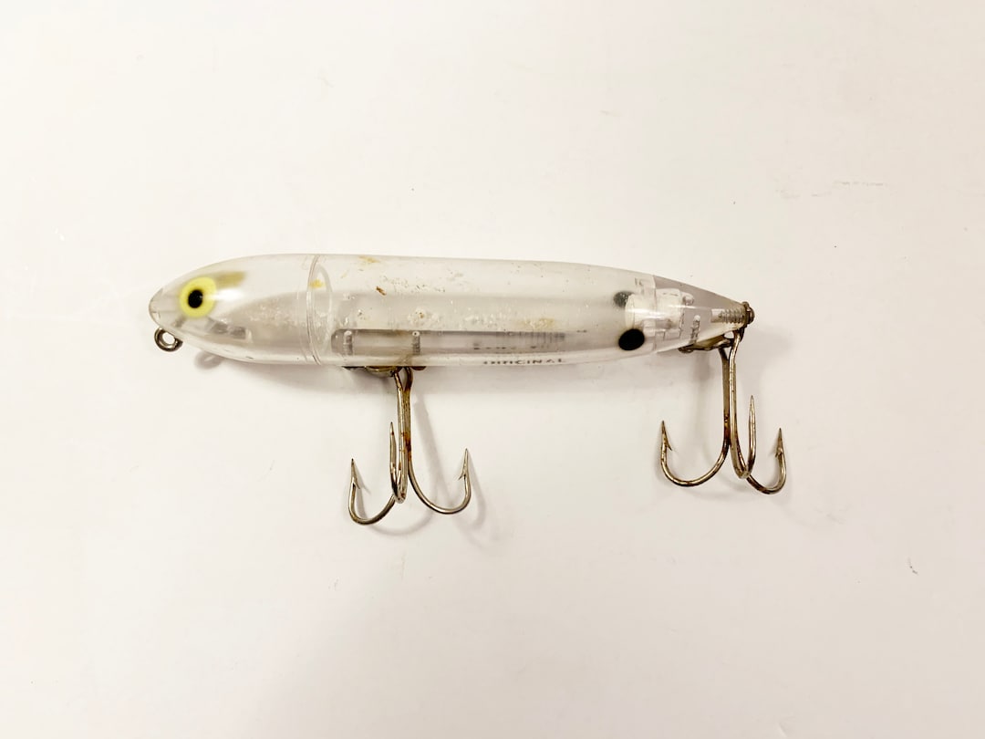 NOSE TIE • HEDDON ZARA SPOOK Fishing Lure • SCALE & GLITTER – Toad Tackle