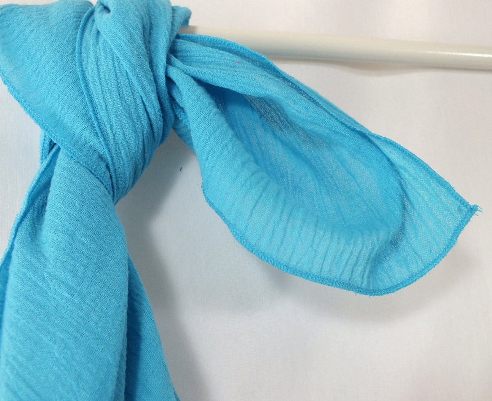 XL 48X48 Turquoise Muslin Swaddling Blanket Light & Airy Etsy