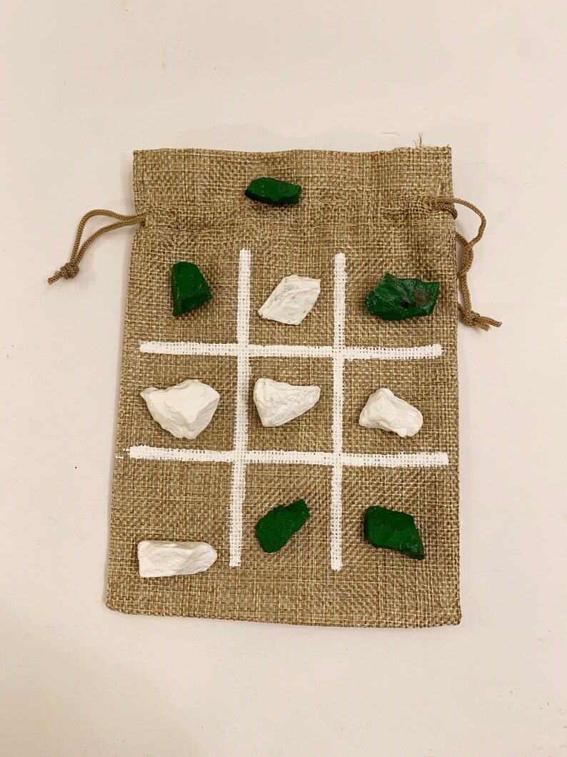 Portable Tic Tac Toe Game Game in A Bag Proceeds Go Towards Etsy